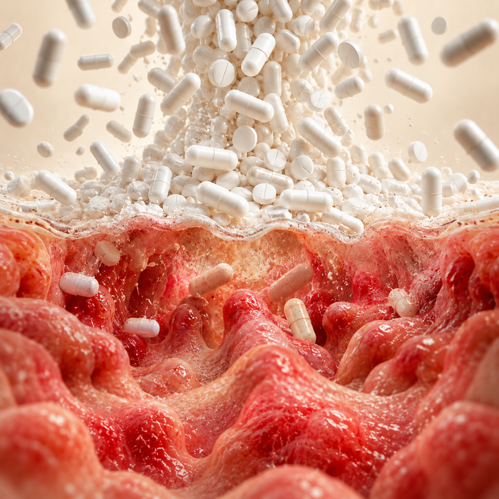 Bacteria Into An Unprepared Gut
