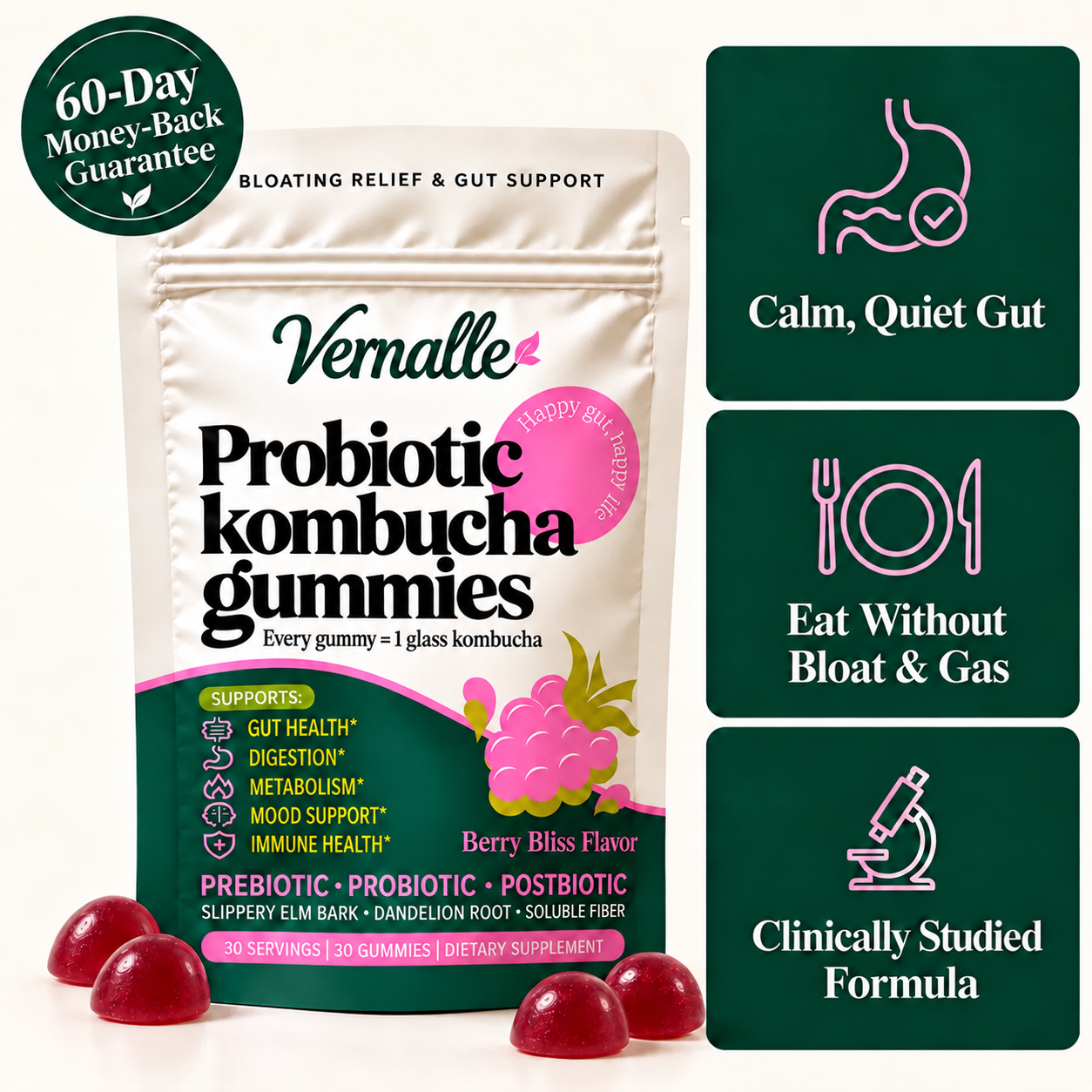 Probiotic Kombucha Gummies