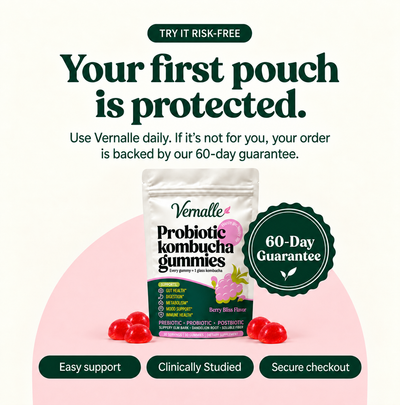 Probiotic Kombucha Gummies - Gut Support