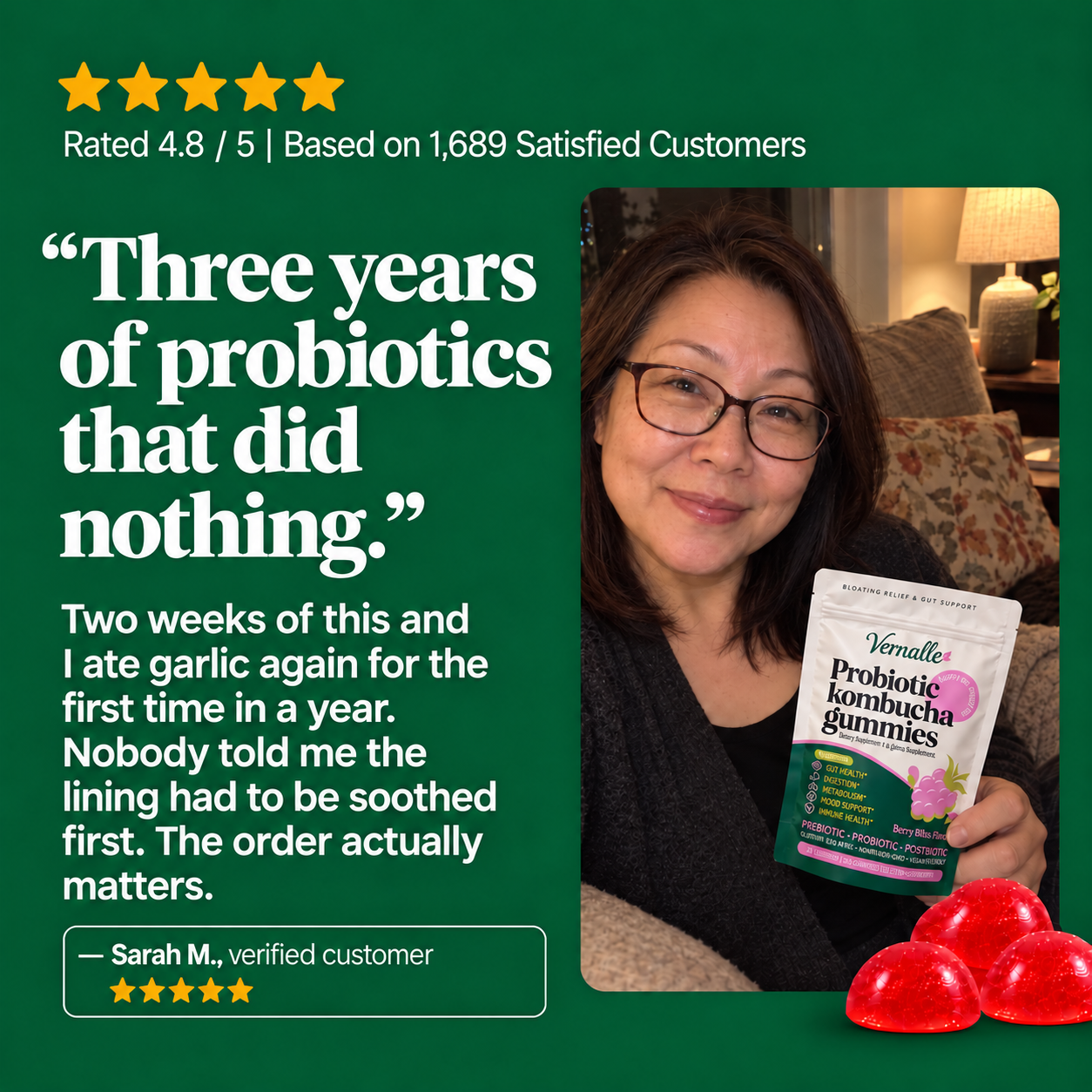 Probiotic Kombucha Gummies